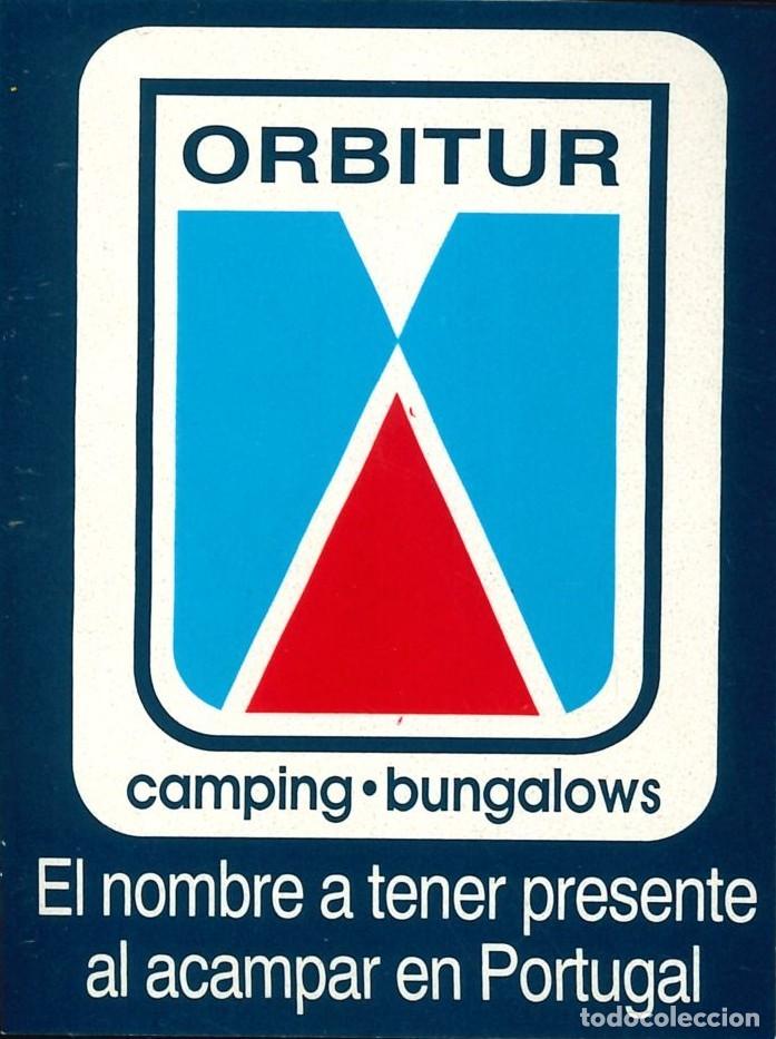 Pegatinas de colecci&oacute;n: PEGATINA - ADHESIVO - CAMPING - PORTUGAL - ORBITUR