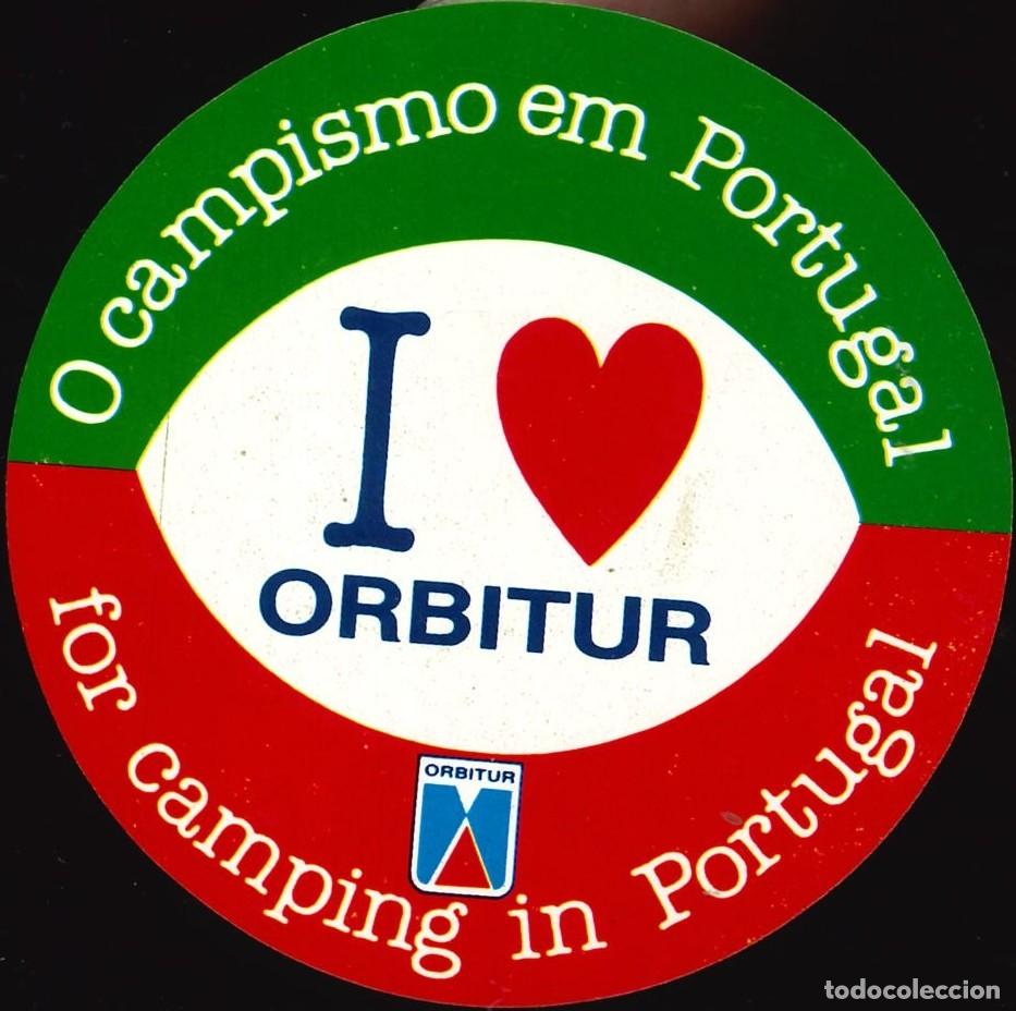 Pegatinas de colecci&oacute;n: PEGATINA - ADHESIVO - CAMPING - PORTUGAL - ORBITUR