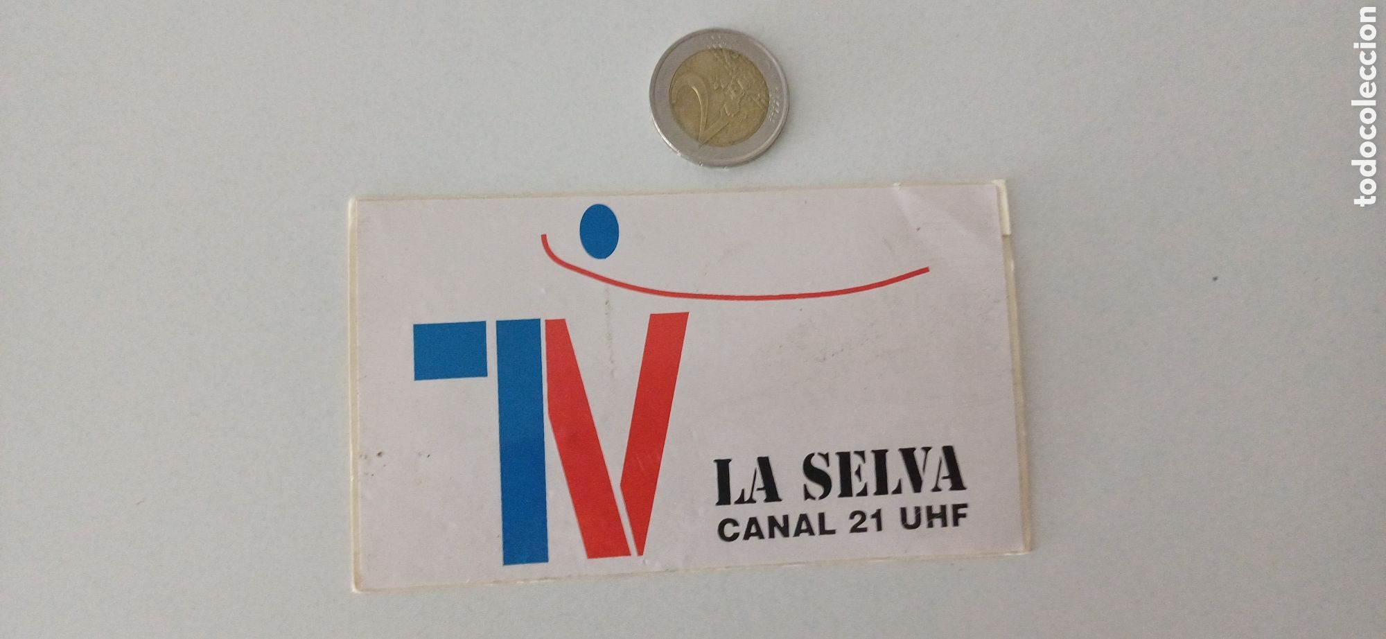 Pegatinas de colecci&oacute;n: Pegatina Radio La Selva Tarragona tv televisi&oacute;n