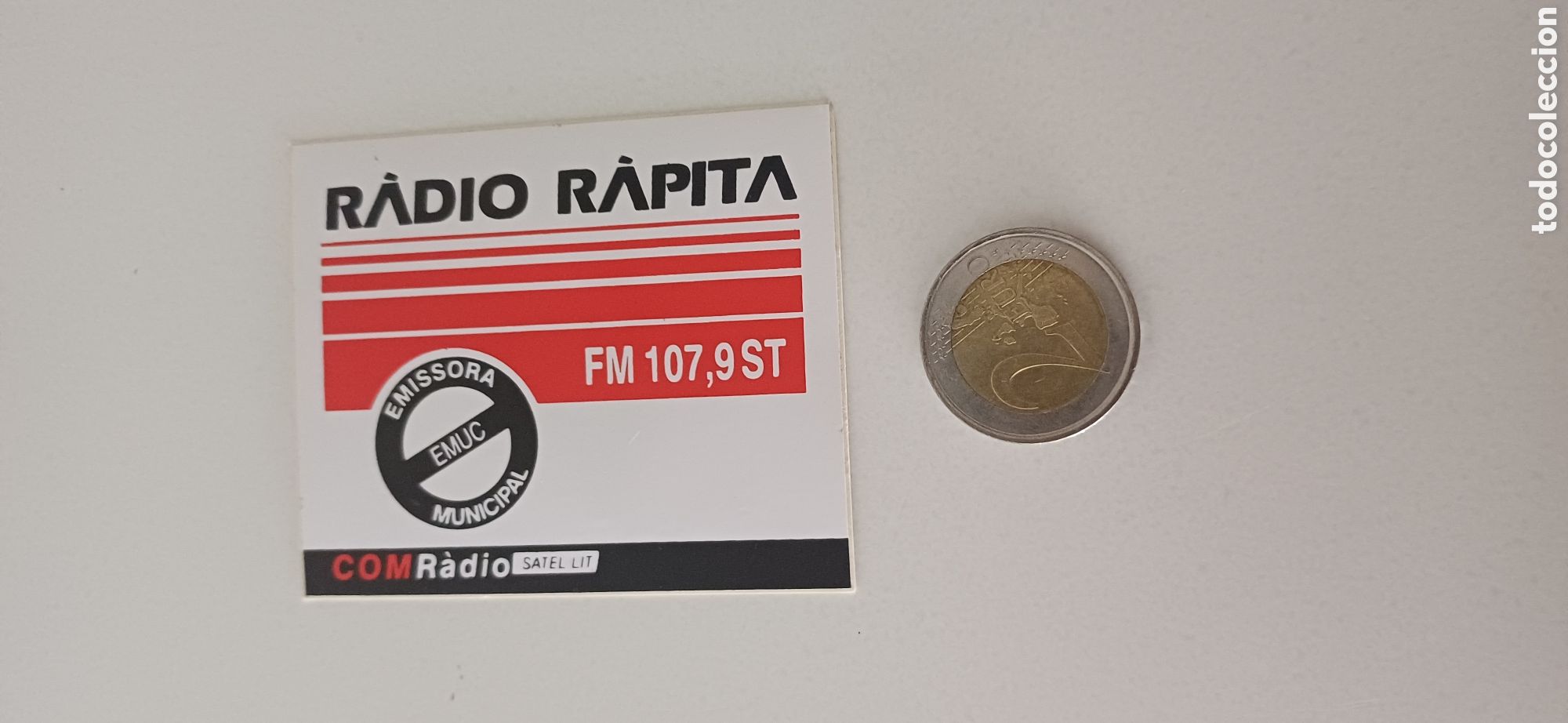 Pegatinas de colecci&oacute;n: Pegatina Radio R&aacute;pita Tarragona tv televisi&oacute;n