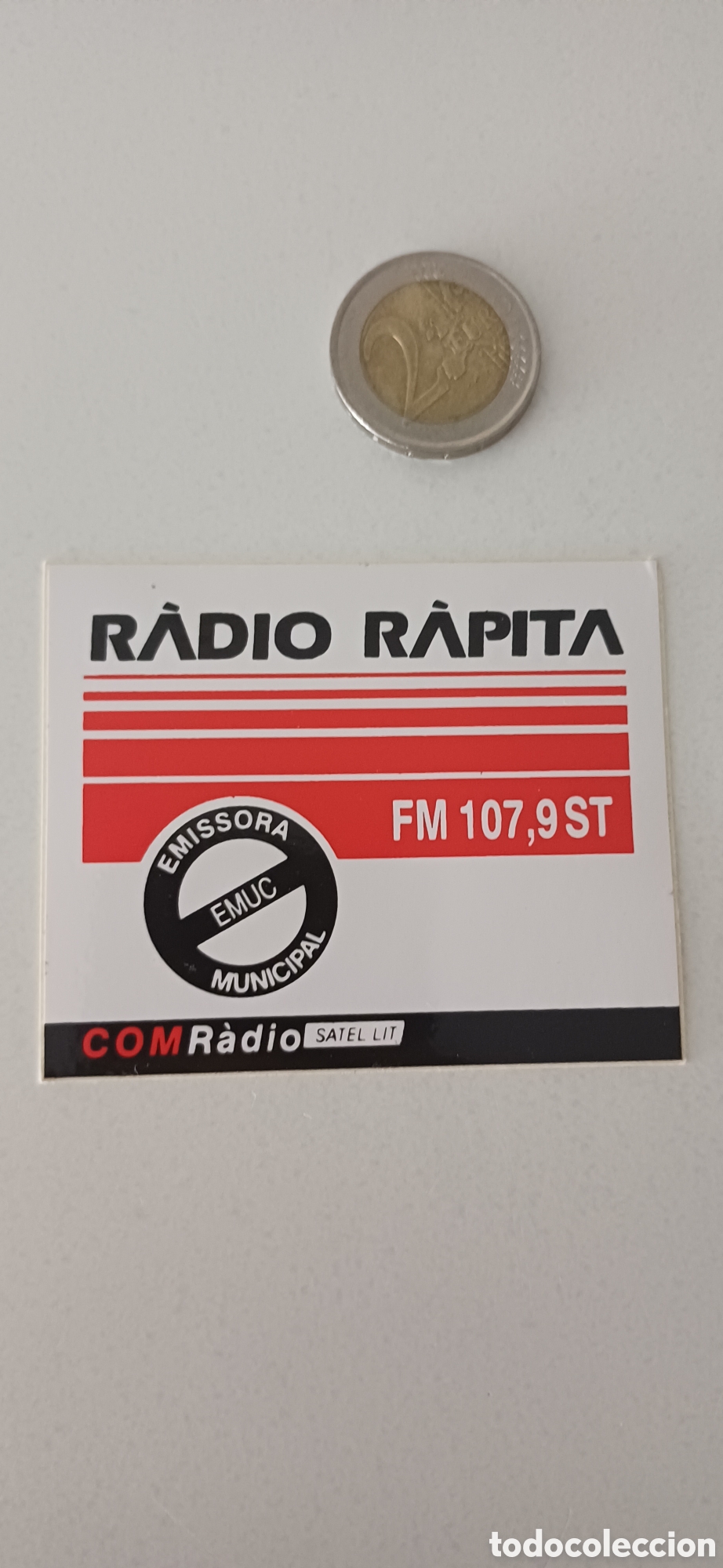 Pegatinas de colecci&oacute;n: Pegatina Radio R&aacute;pita Tarragona tv televisi&oacute;n