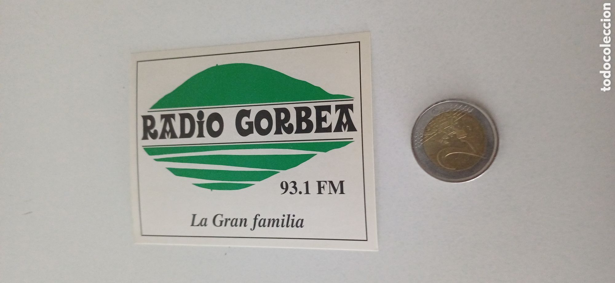Pegatinas de colecci&oacute;n: Pegatina Radio Gorbea Vitoria &Aacute;lava tv televisi&oacute;n