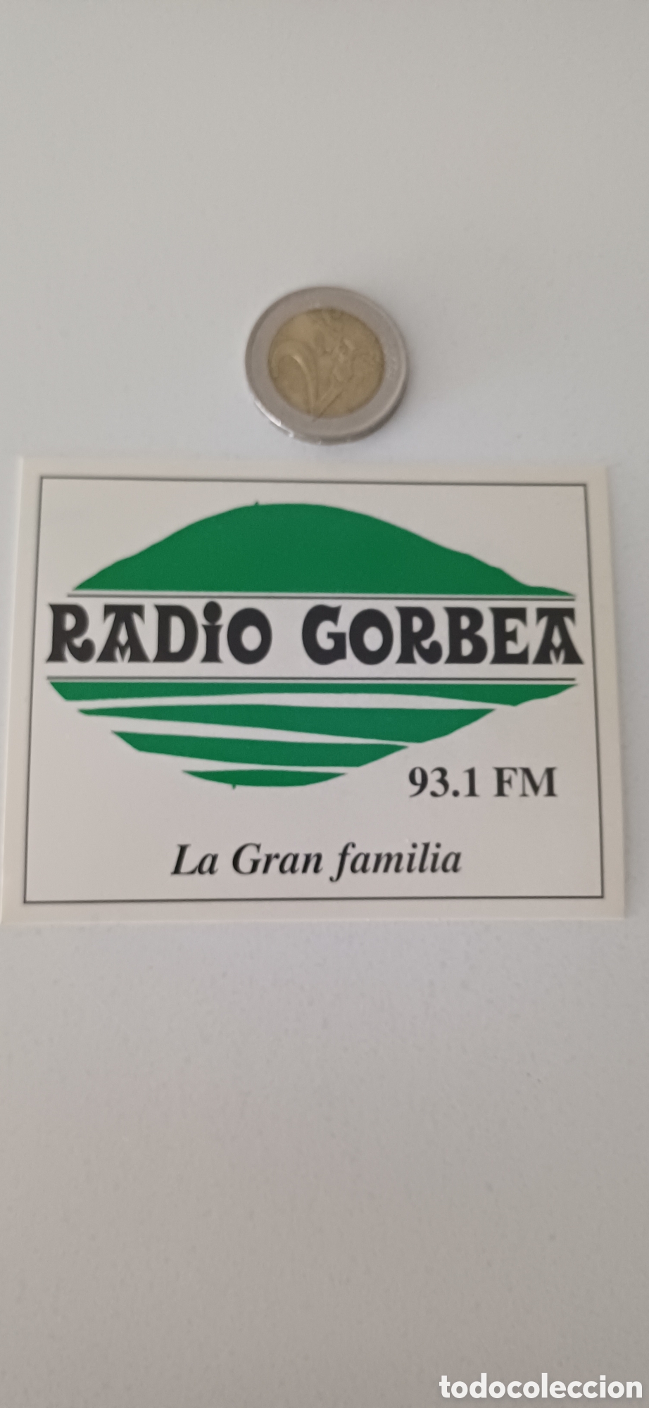 Pegatinas de colecci&oacute;n: Pegatina Radio Gorbea Vitoria &Aacute;lava tv televisi&oacute;n