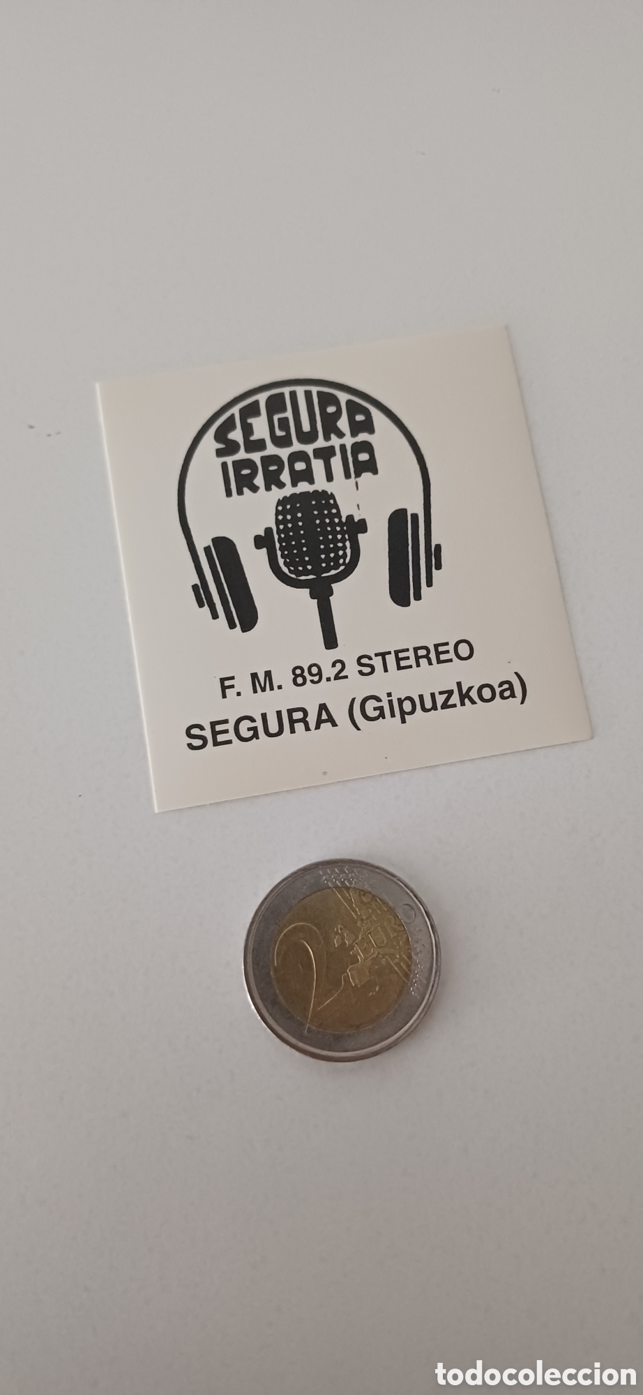 Pegatinas de colecci&oacute;n: Pegatina Segura Irratia Radio Guip&uacute;zcoa