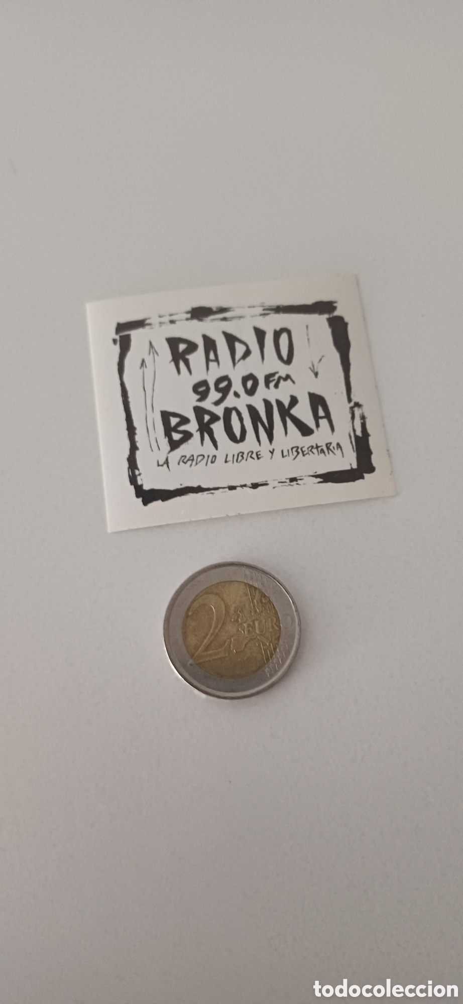 Pegatinas de colecci&oacute;n: Pegatina Radio Bronka Barcelona tv televisi&oacute;n