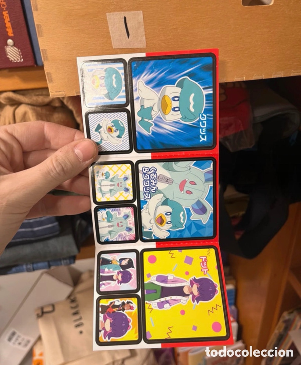 Pegatinas de colecci&oacute;n: (I) pegatina Pok&eacute;mon original de Jap&oacute;n Nintendo