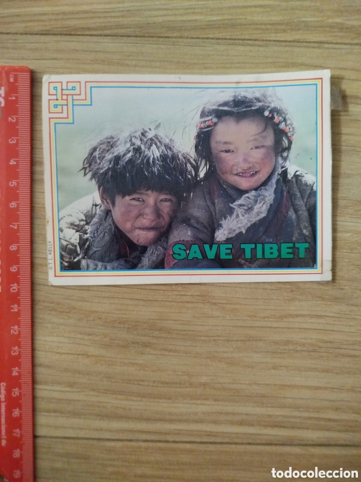 Pegatinas de colecci&oacute;n: Pegatina save Tibet free Tibet