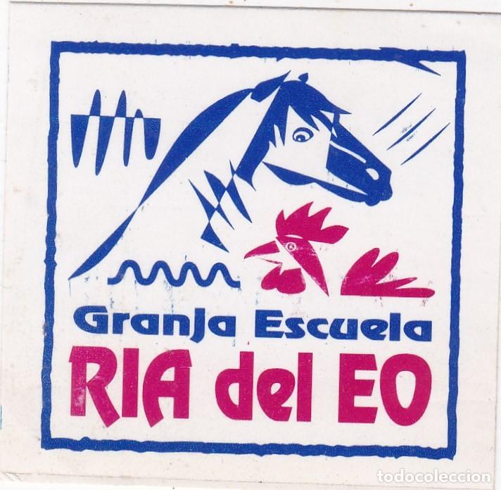 Pegatinas de colecci&oacute;n: PEGATINA GRANJA ESCUELA RIA DEL EO (CASTROPOL. ASTURIAS) - CABALLO