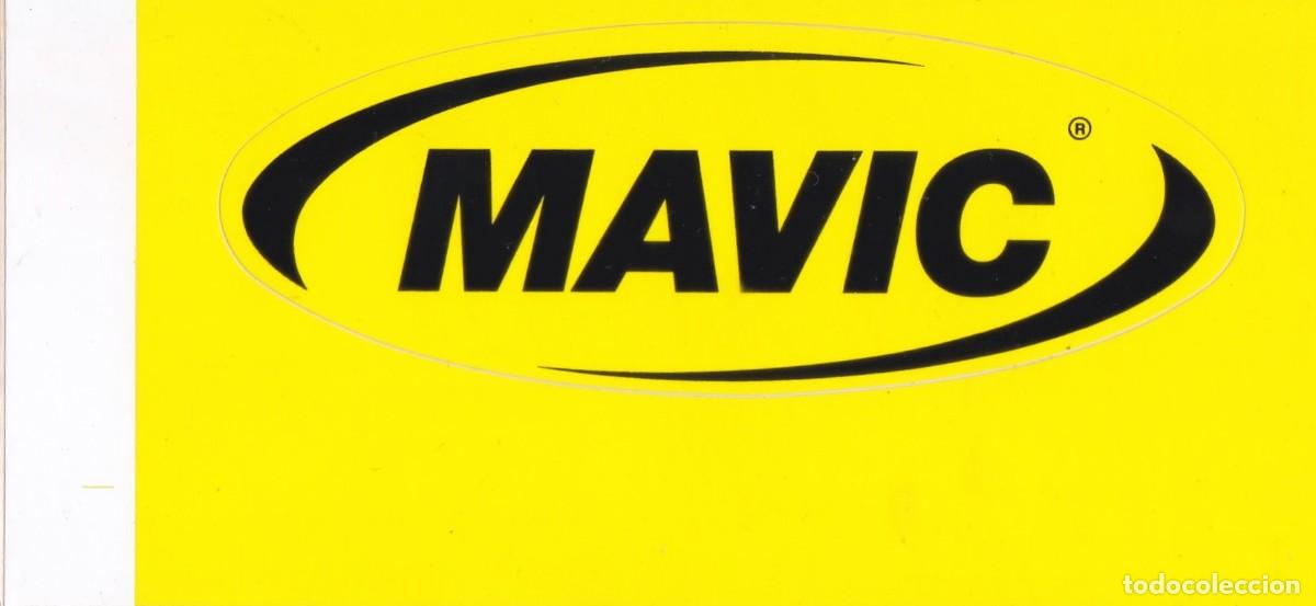 Pegatinas de colecci&oacute;n: PEGATINA MAVIC. FABRICANTE DE PIEZAS PARA BICICLETAS