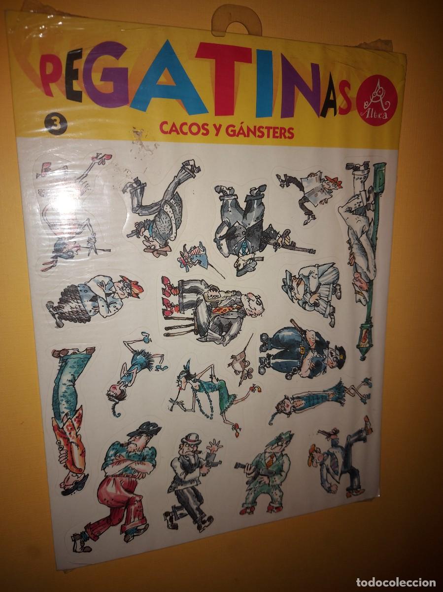 Pegatinas de colecci&oacute;n: ANTIGUAS PEGATINAS CACOS Y GANSTERS