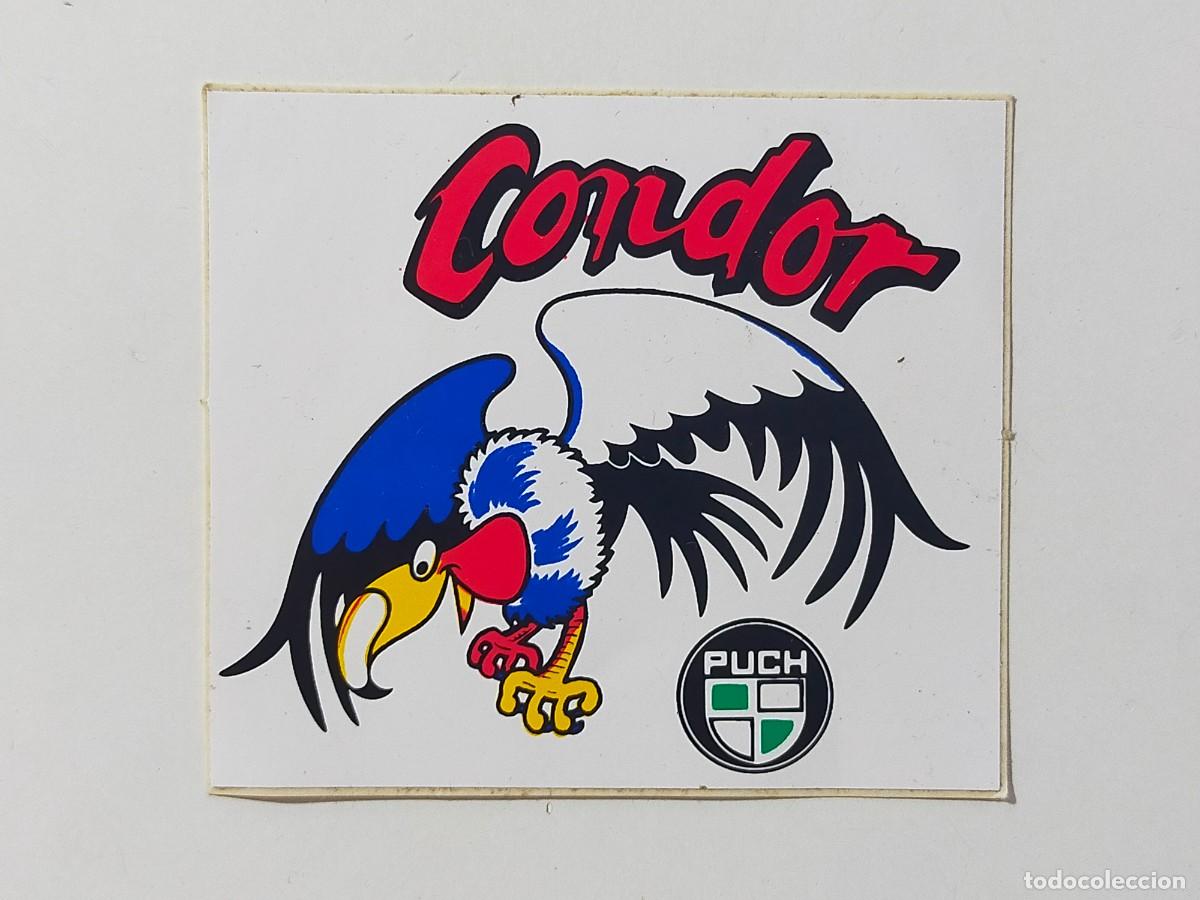 Pegatinas de colecci&oacute;n: Pegatina Motocicleta PUCH CONDOR - A&ntilde;os 80
