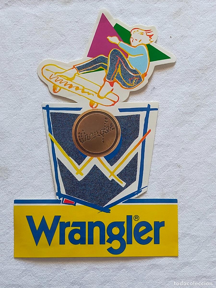 Pegatinas de colecci&oacute;n: Pegatina marca vaquera: WRANGLER