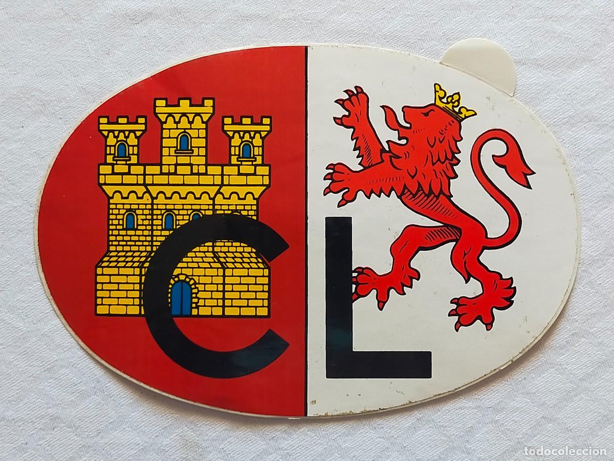 Pegatinas de colecci&oacute;n: Pegatina para coche: CASTILLA Y LEON