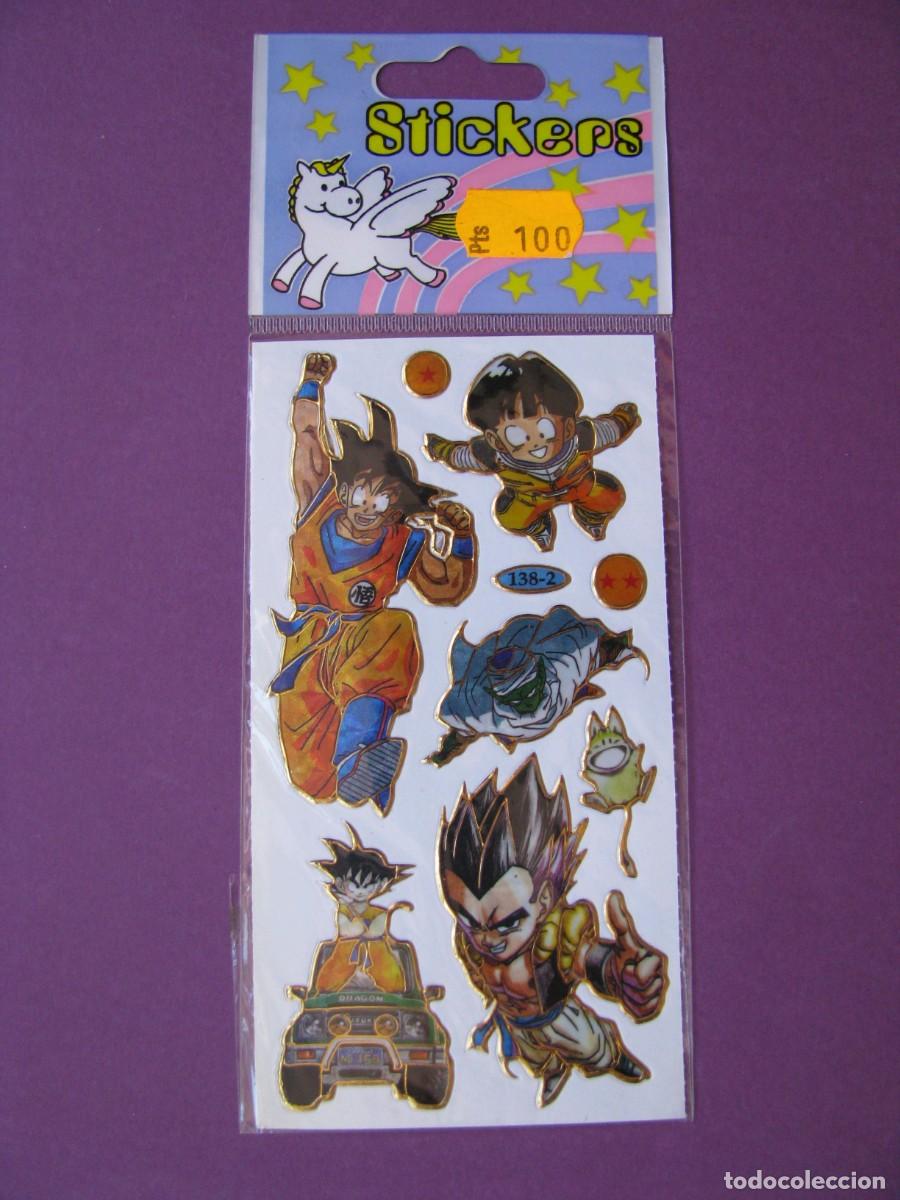 Pegatinas de colecci&oacute;n: PEGATINAS, STICKERS DRAGON BALL, BOLA DE DRAGON. TAIWAN. EN SU ENVOLTORIO, SIN ABRIR.