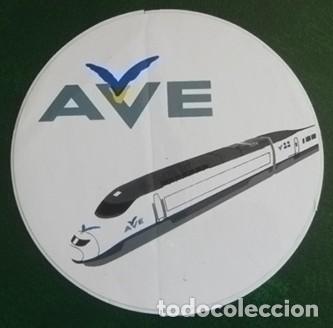 Autocolantes de cole&ccedil;&atilde;o: AVE - PEGATINA - PUBLICIDAD - LOGOTIPO LOGO - TREN FERROCARRIL DE ALTA VELOCIDAD - ESPA&Ntilde;A