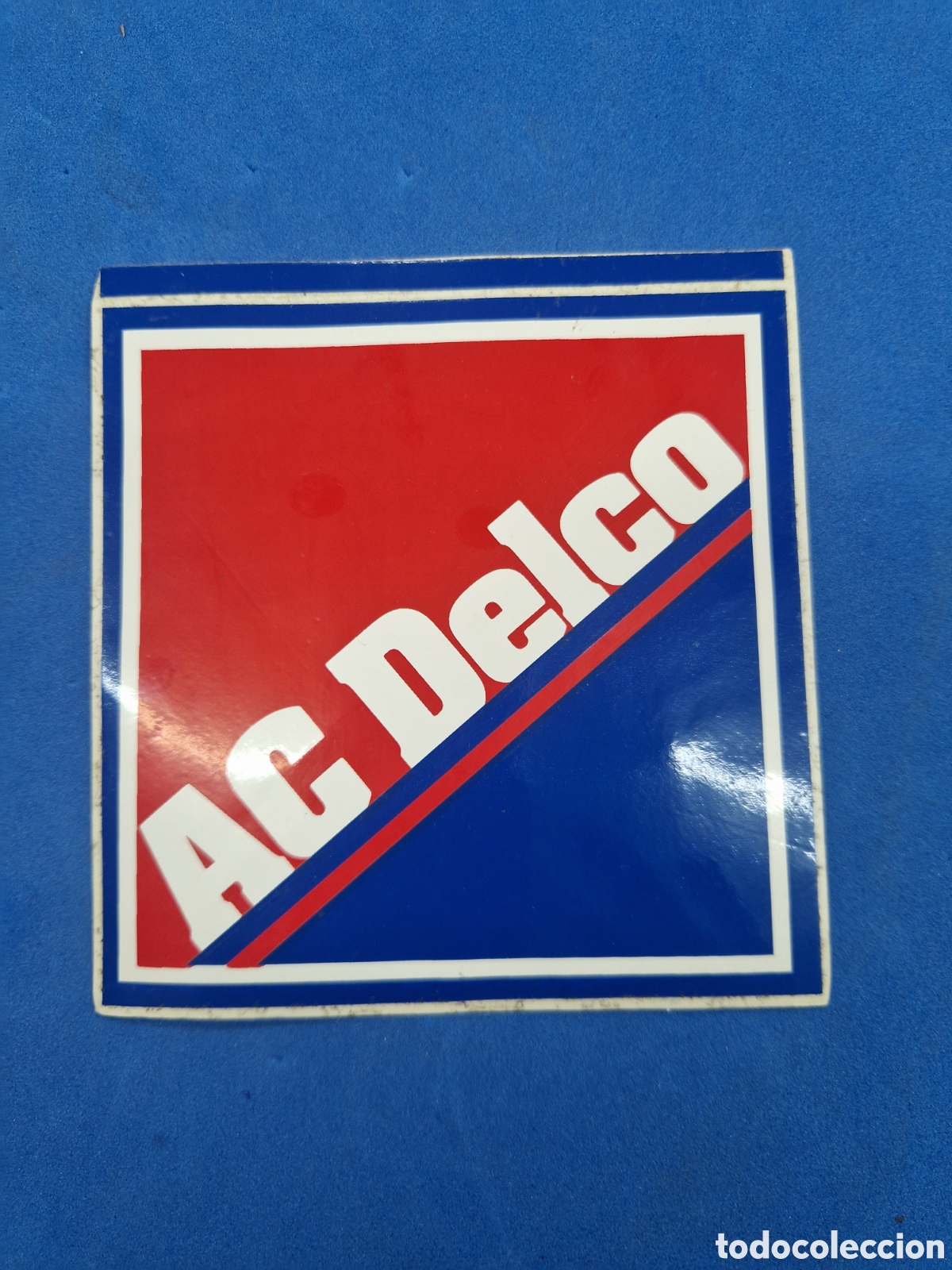 Pegatinas de colecci&oacute;n: AC Delco , pegatina a&ntilde;os 1980