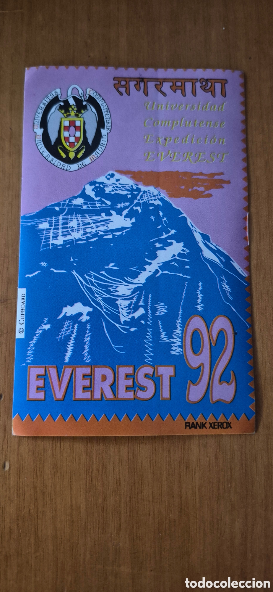 Pegatinas de colecci&oacute;n: PEGATINA EVEREST 92 NUEVA