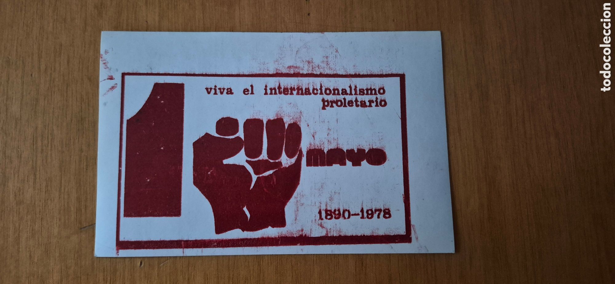Pegatinas de colecci&oacute;n: PEGATINA MAYO 1890 1978