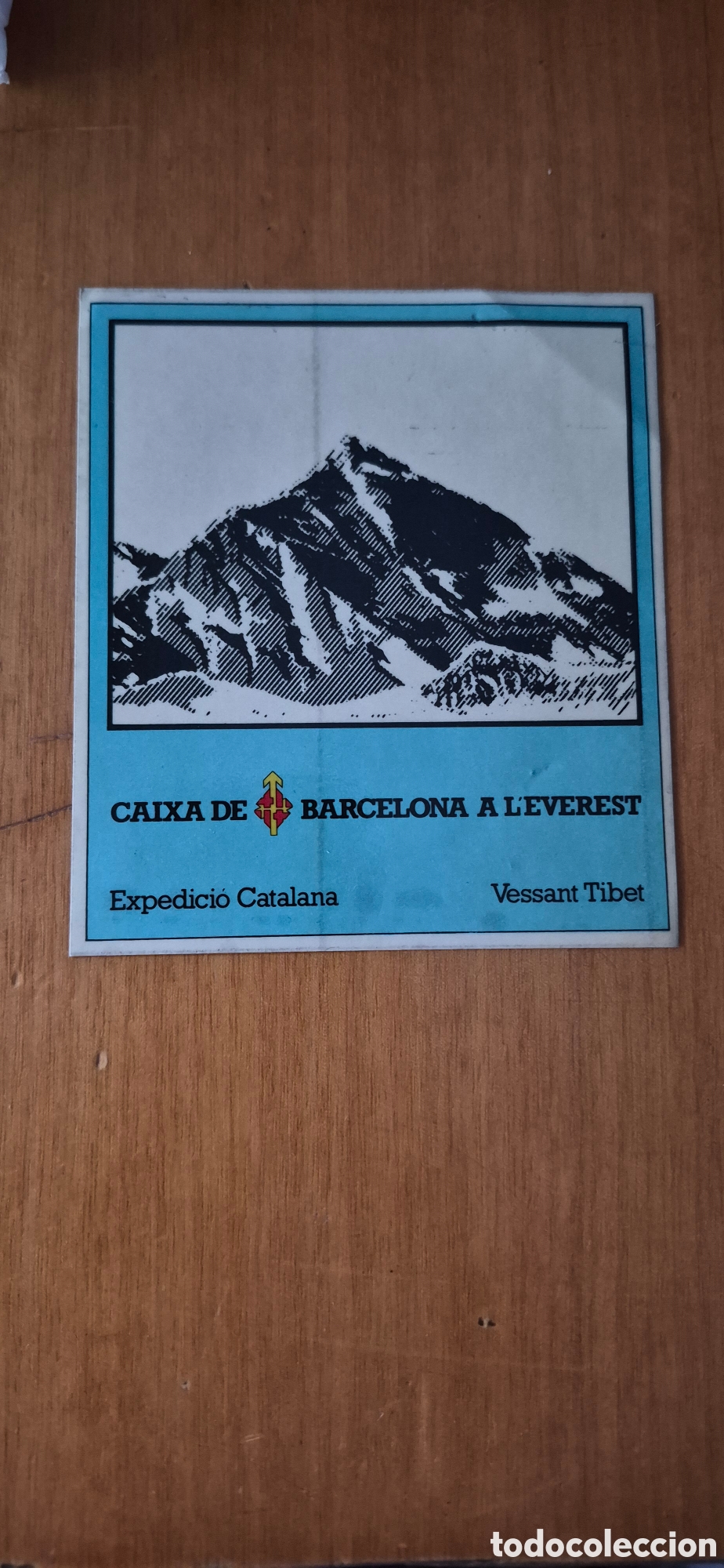 Pegatinas de colecci&oacute;n: PEGATINA EVEREST CAIXA DE BARCELONA