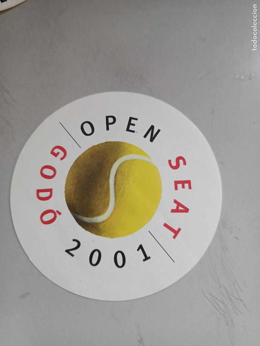 Pegatinas de colecci&oacute;n: Pegatina Open Seat God&oacute; 2001