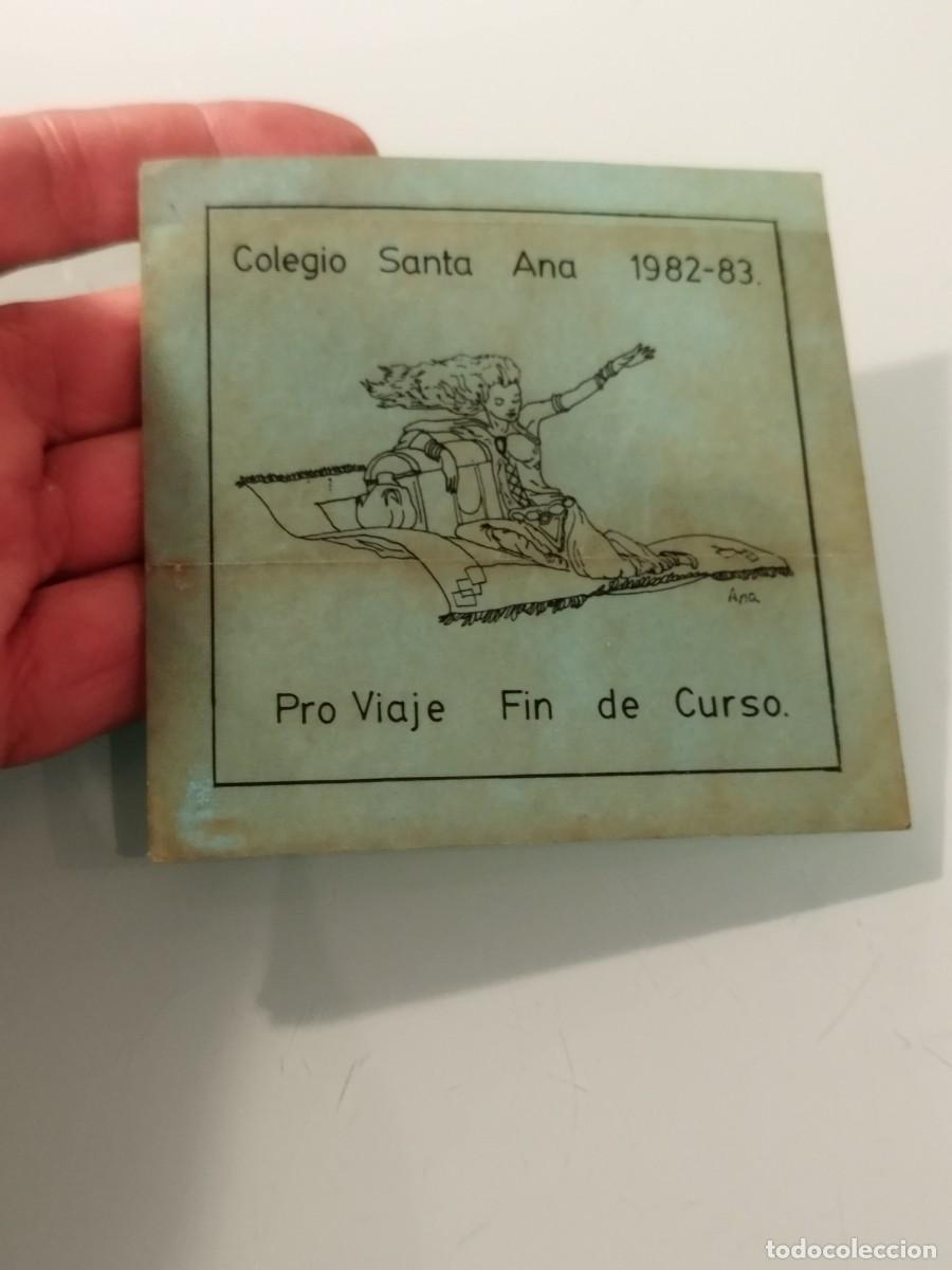 Autocollants de collection: Pegatina, adhesivo viaje de fin de curso del curso 1982-1983 del Colegio Santa Ana,