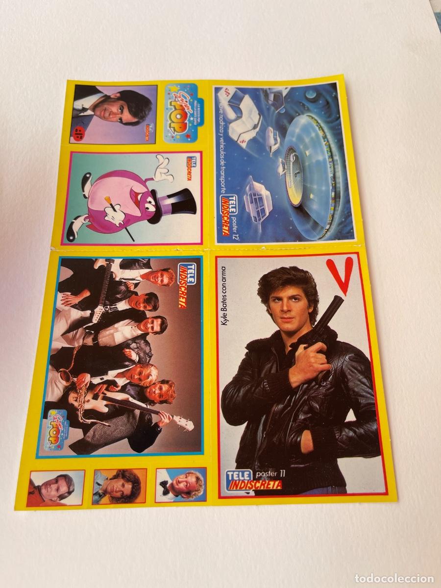 Pegatinas de colecci&oacute;n: Pegatinas V los visitantes Super Pop teleindiscreta CHOLLO