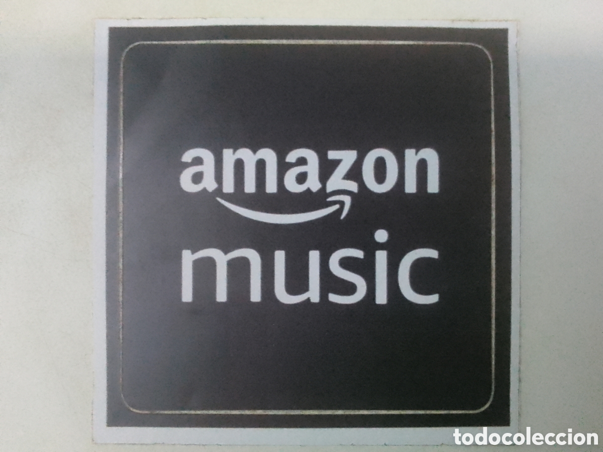 Pegatinas de colecci&oacute;n: Pegatina amazon music.
