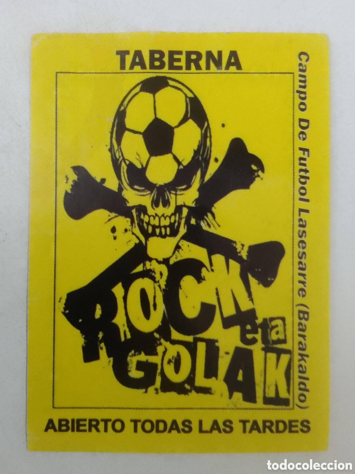 Pegatinas de colecci&oacute;n: Pegatina TABERNA ROCK eta GOLAK.