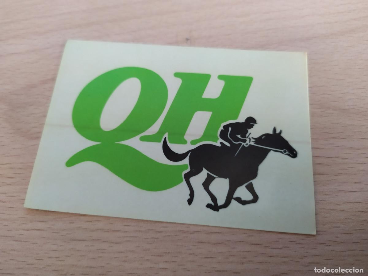 Pegatinas de colecci&oacute;n: 003718MER-Pegatina QH-quiniela hipica a&ntilde;os 80
