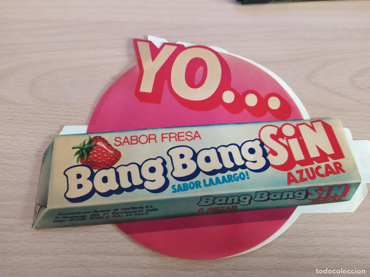 Pegatinas de colecci&oacute;n: 003740MER-Pegatina bang-bang a&ntilde;os 80 ( ha perdido el pegamento)