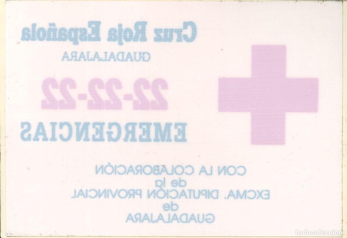Pegatinas de colecci&oacute;n: PEGATINA - ADHESIVO - CRUZ ROJA - GUADALAJARA - CRISTAL