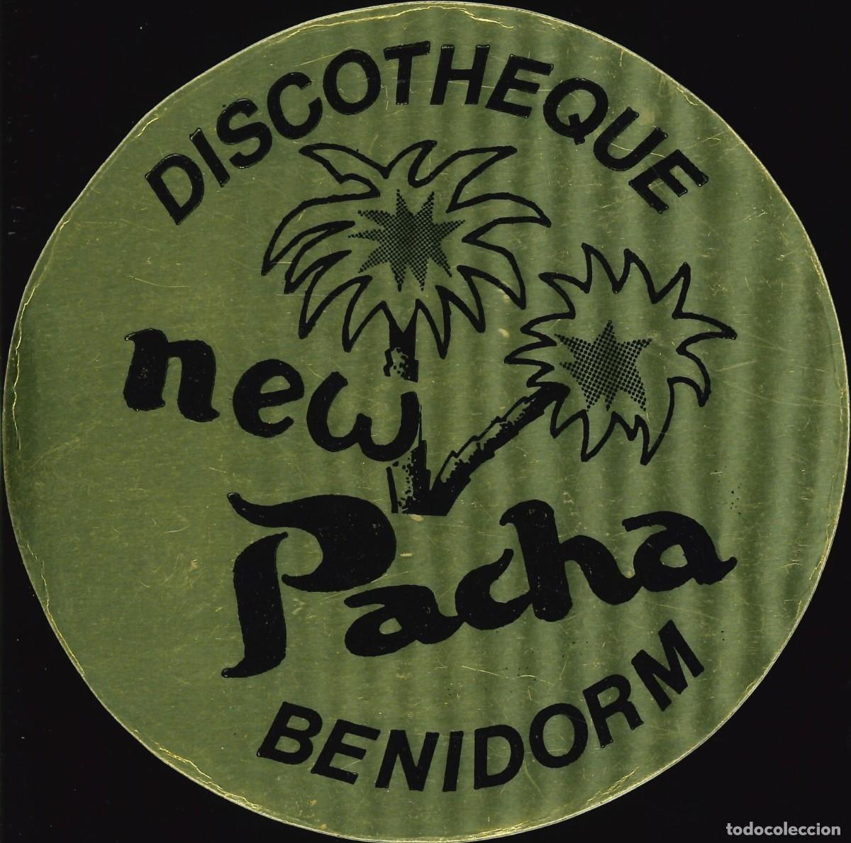 Pegatinas de colecci&oacute;n: PEGATINA - ADHESIVO - DISCO - PUB - DISCOTHEQUE NEW PACHA - BENIDORM (ALICANTE)