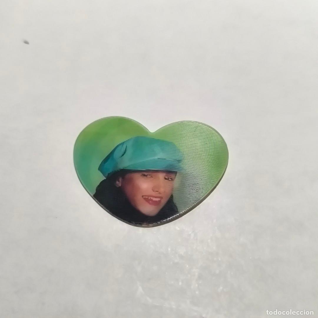 Pegatinas de colecci&oacute;n: 003749MER-corazon lenticular patito feo - josefina