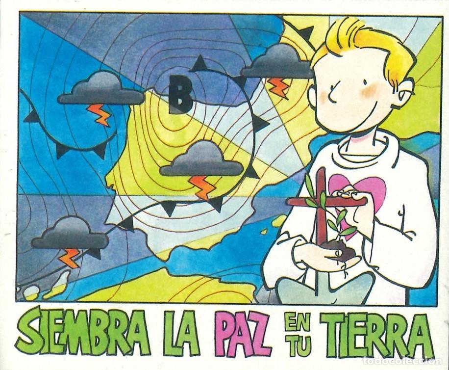 Autocolantes de cole&ccedil;&atilde;o: PEGATINA - ADHESIVO - DOMUND - SIEMBRA LA PAZ EN TU TIERRA