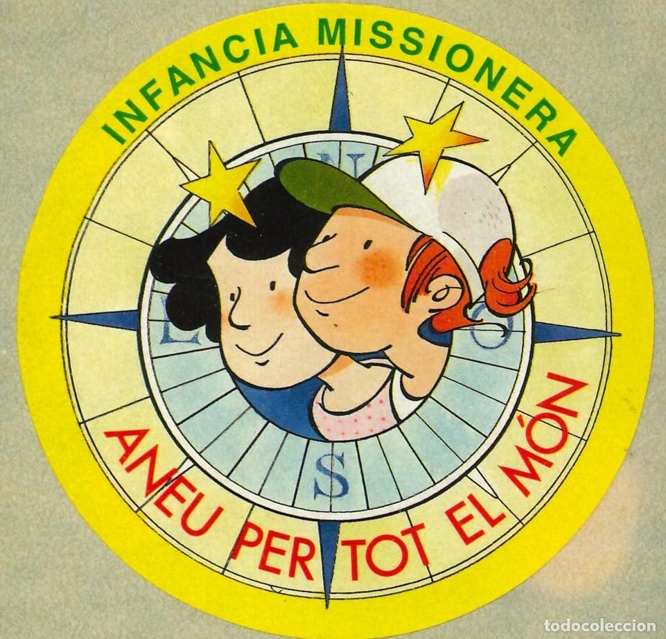 Autocolantes de cole&ccedil;&atilde;o: PEGATINA - ADHESIVO - DOMUND - INFANCIA MISSIONERA - ANEU PER TOT EL MON