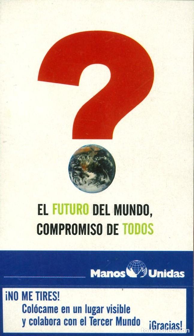 Autocolantes de cole&ccedil;&atilde;o: PEGATINA - ADHESIVO - MANOS UNIDAS - EL FUTURO DEL MUNDO, COMPROMISO DE TODOS