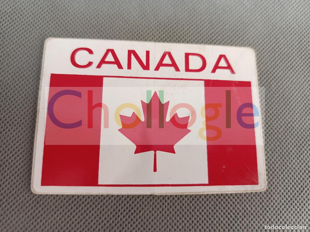 Pegatinas de colecci&oacute;n: PEGATINA BANDERA CANADA