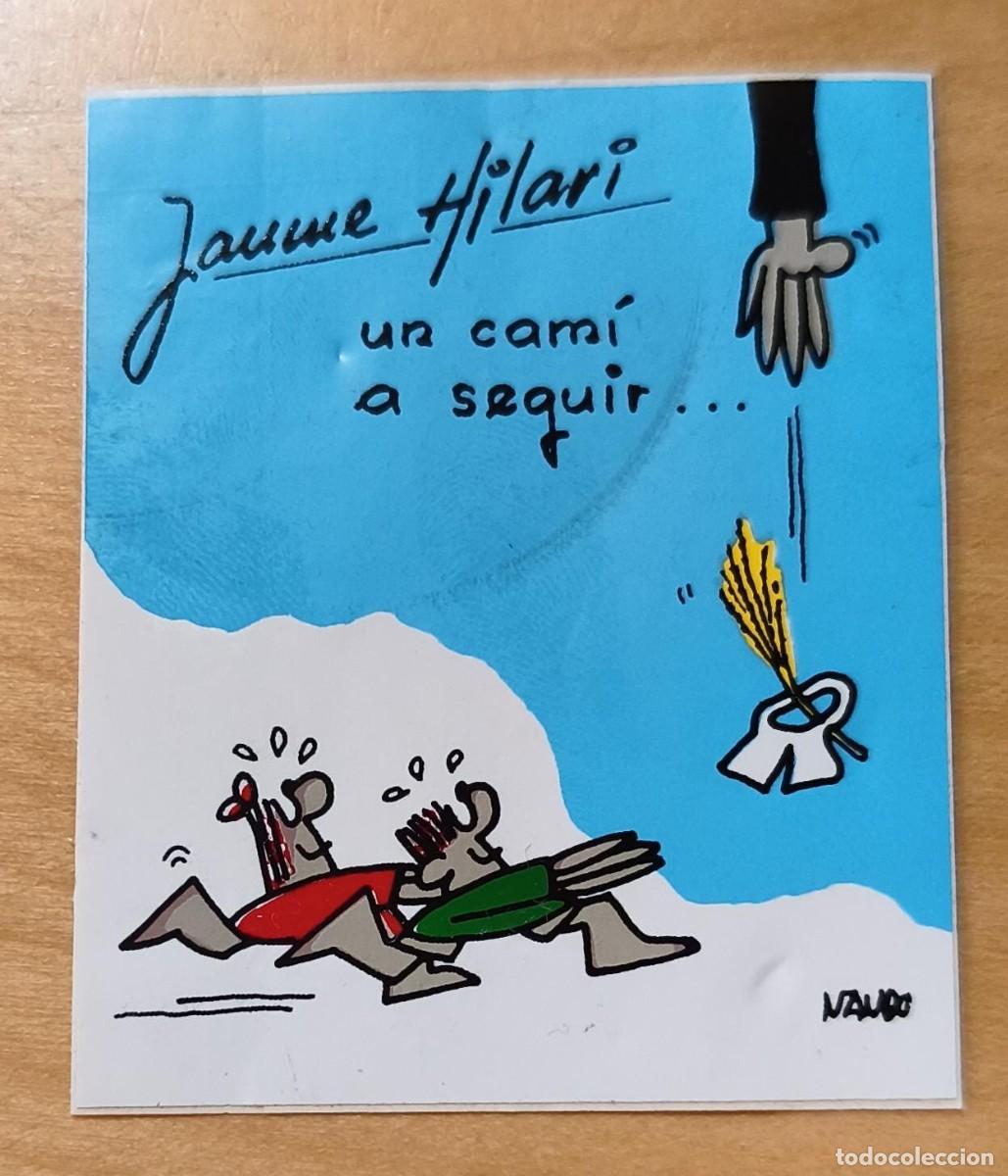 Pegatinas de colecci&oacute;n: Pegatina / Adhesivo Jaume Hilari con motivo de su Beatificaci&oacute;n 1987