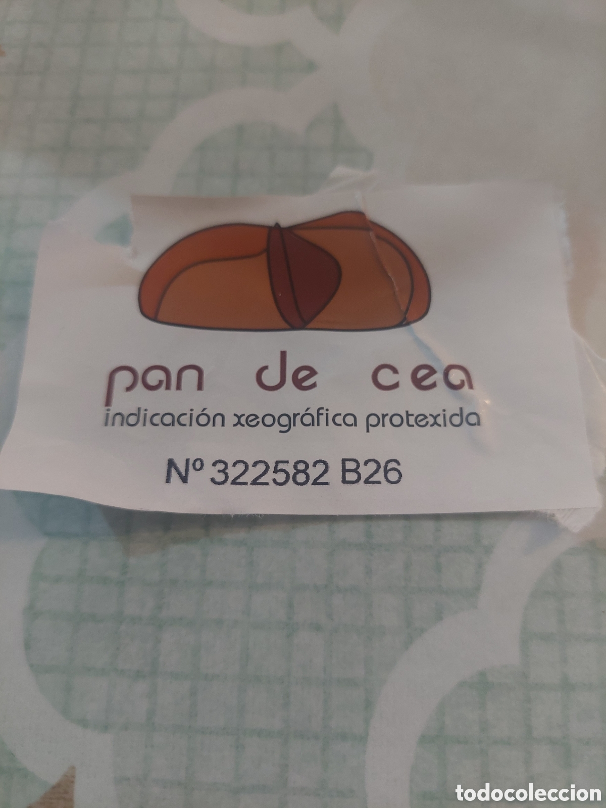 Pegatinas de colecci&oacute;n: Pegatina pan cea xeografica protexida Galicia
