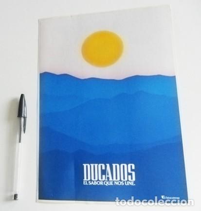 Pegatinas de colecci&oacute;n: DUCADOS PEGATINA GRANDE DE ESTANCO - aprox. 20x28 - PUBLICIDAD DE TABACO - PUBLICITARIA - TABACALERA