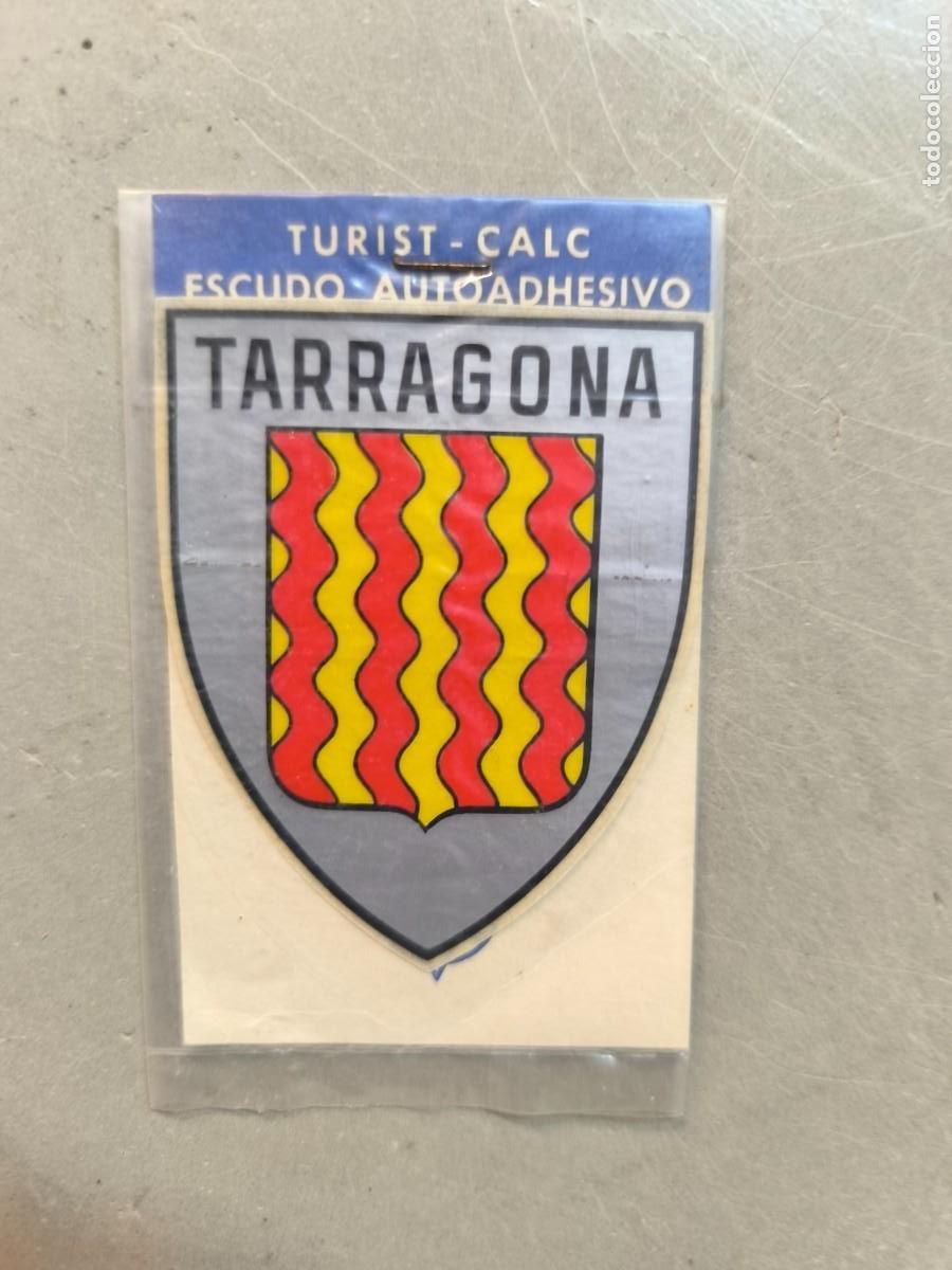 Pegatinas de colecci&oacute;n: Adhesivo calcomania de Tarragona, Ortega, finales de los 70