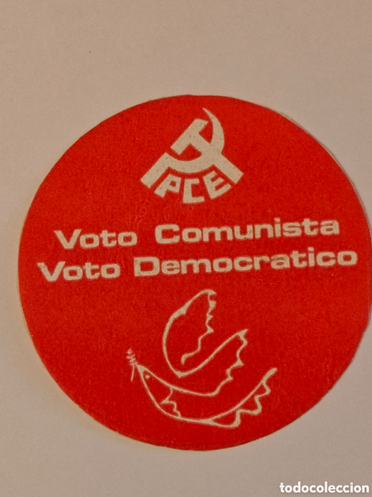 Autocolantes de cole&ccedil;&atilde;o: pegatina - pce - comunista - tdk296p