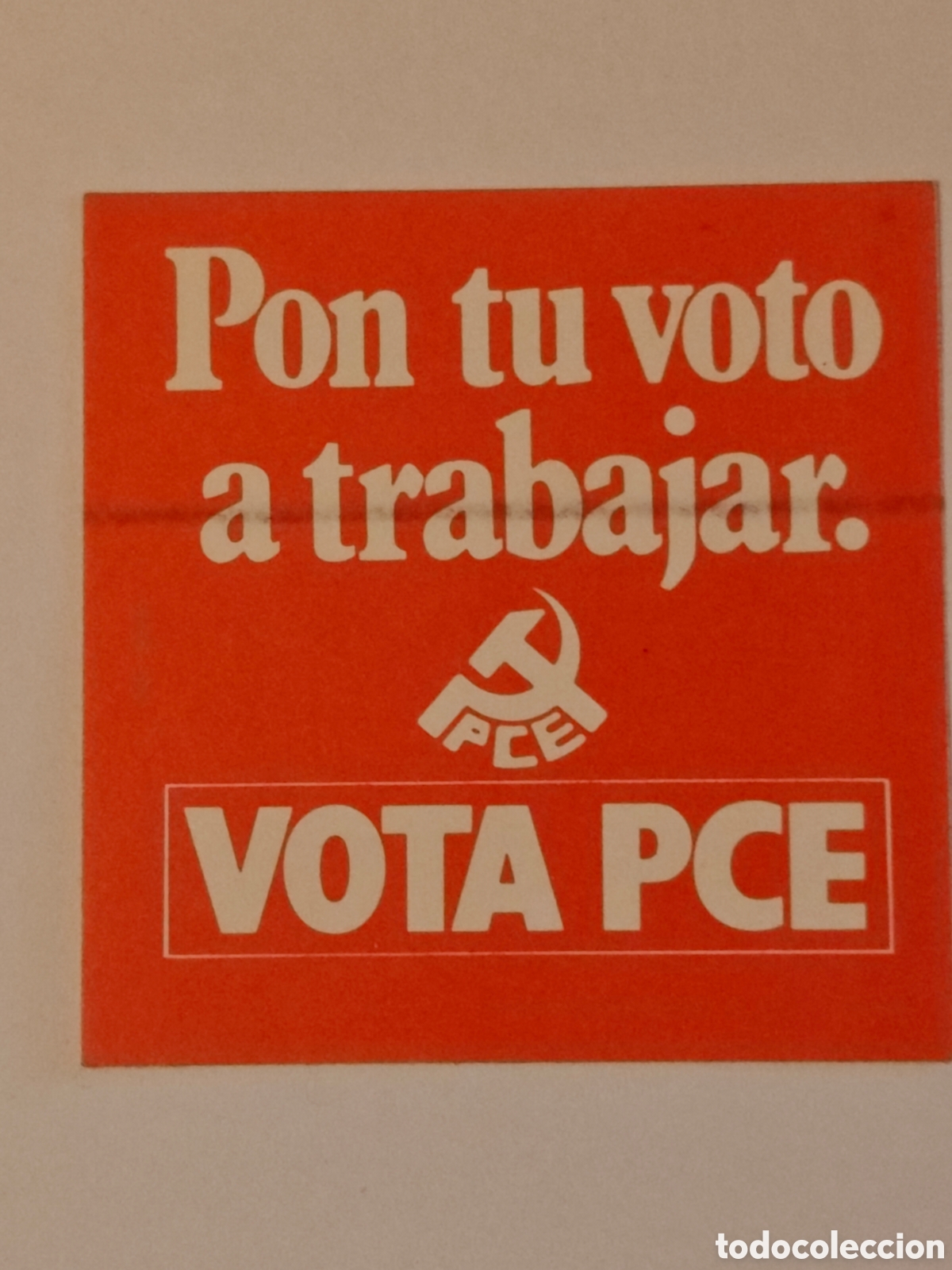 Autocolantes de cole&ccedil;&atilde;o: pegatina - pce - comunista - tdk296p