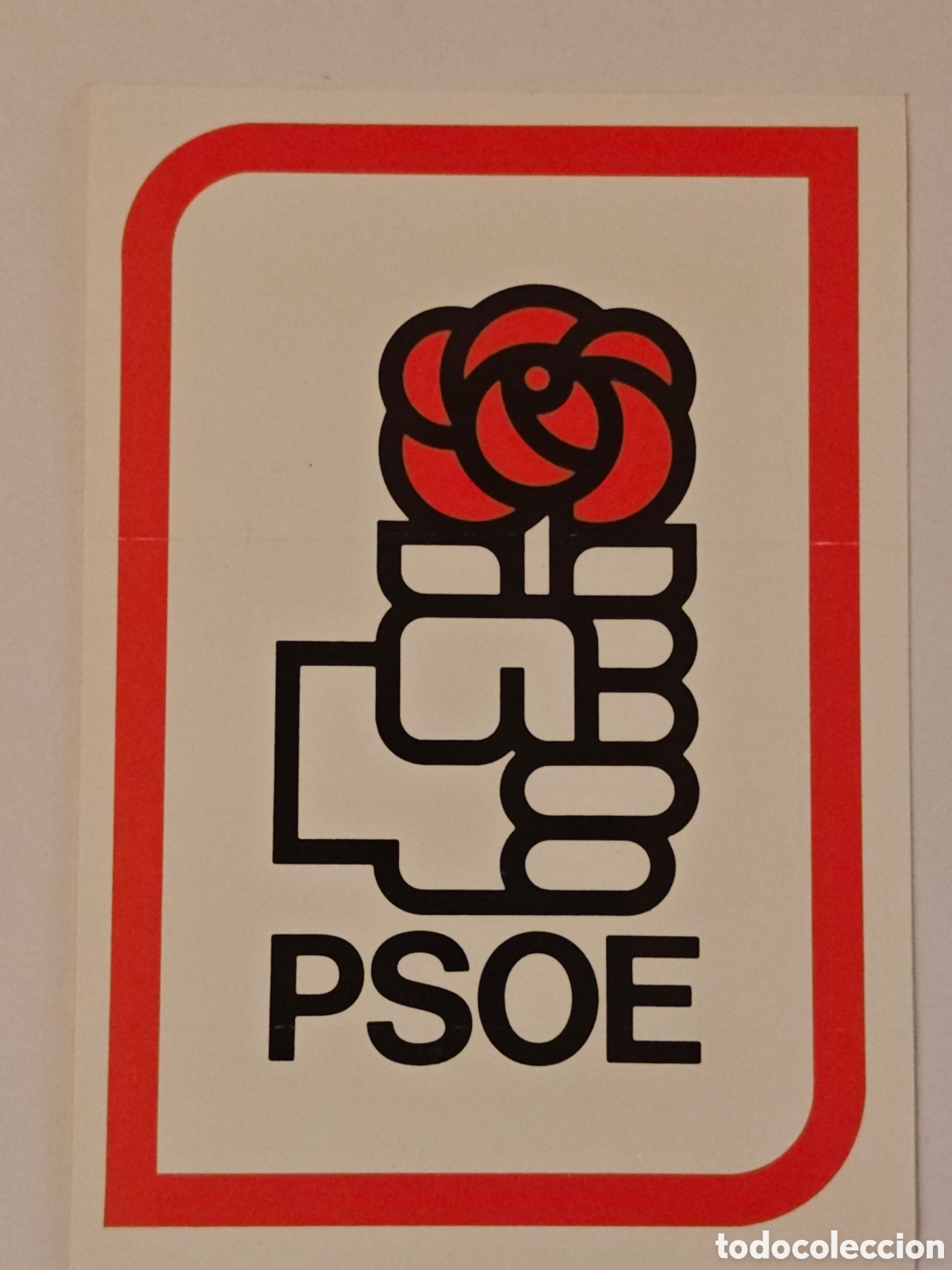 Pegatinas de colecci&oacute;n: pegatina - partido socialista obrero espa&ntilde;ol - tdk296p