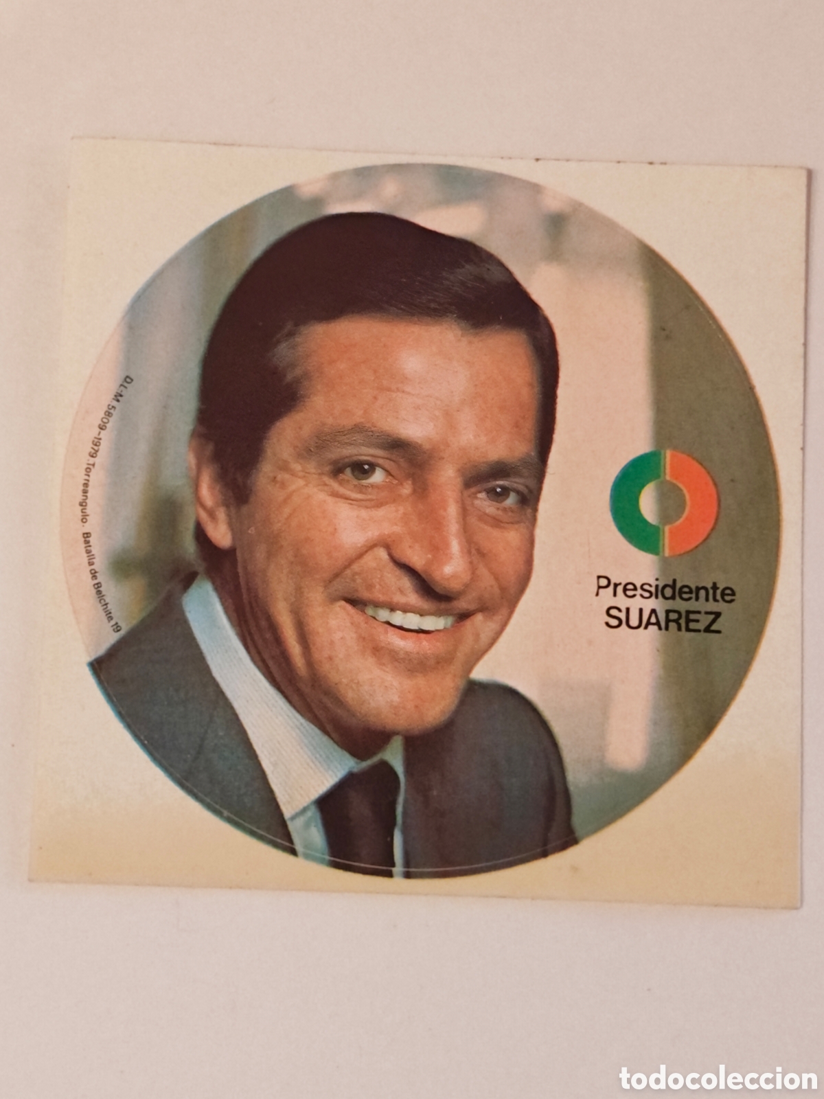 Pegatinas de colecci&oacute;n: pegatina - ucd - adolfo suarez - tdk296p