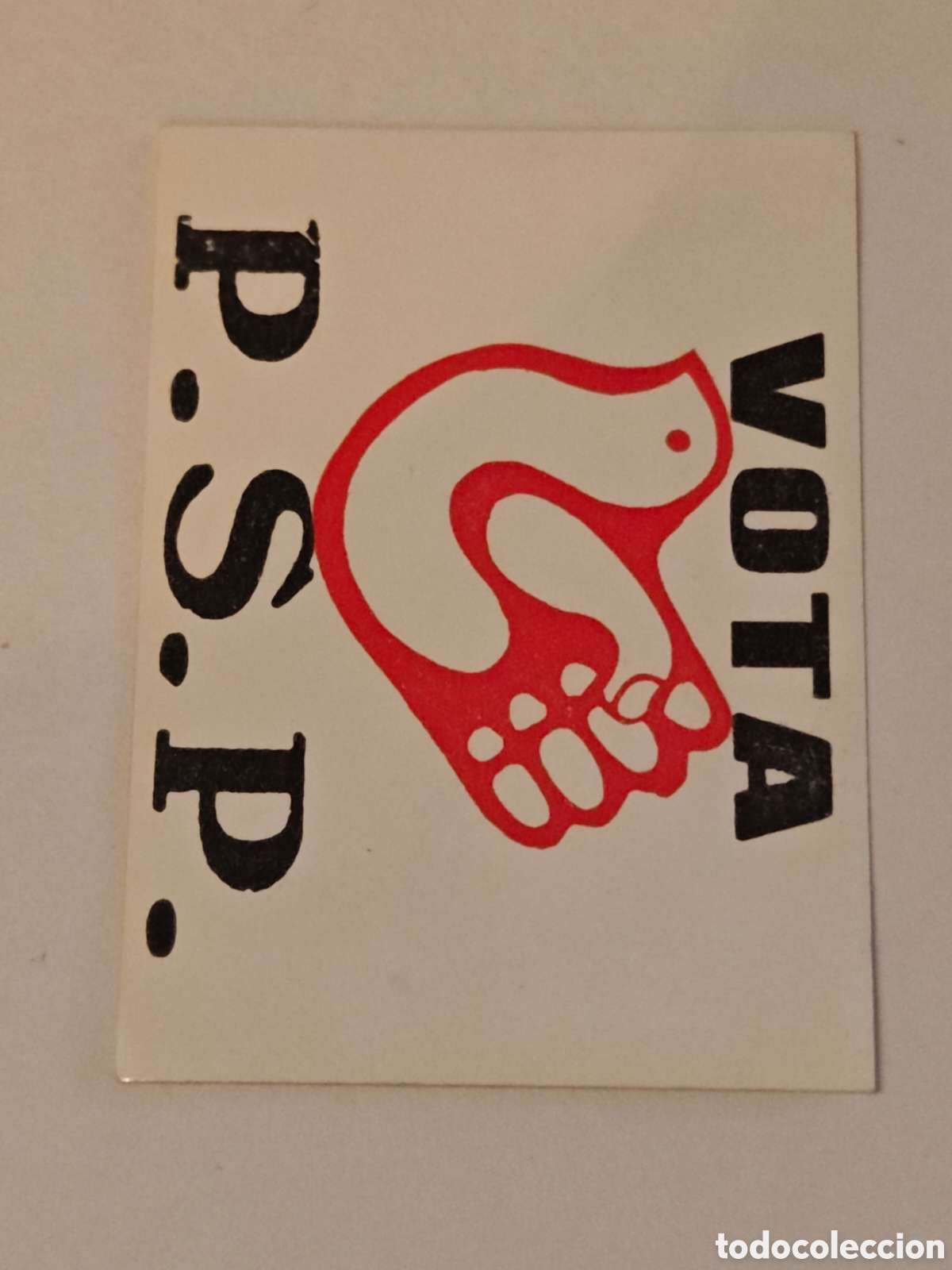 Pegatinas de colecci&oacute;n: pegatina - psp - partido socialista popular - tdk296p