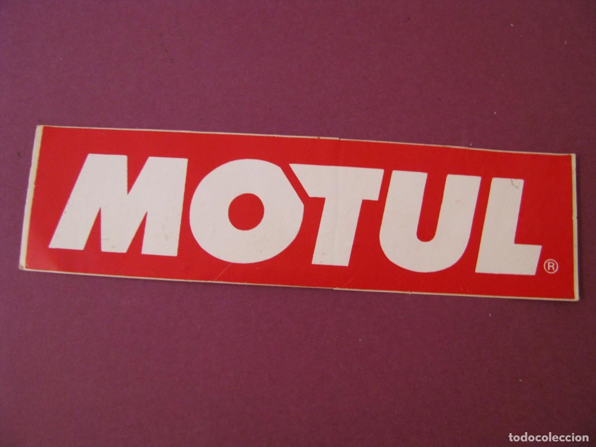 Pegatinas de colecci&oacute;n: PEGATINA MOTUL. 11X3 CM.