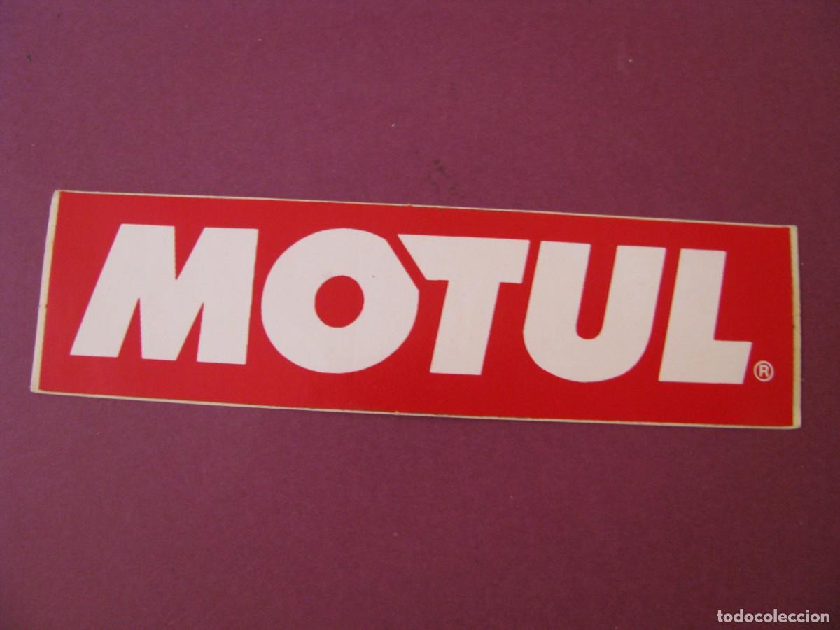 Pegatinas de colecci&oacute;n: PEGATINA MOTUL. 11X3 CM.