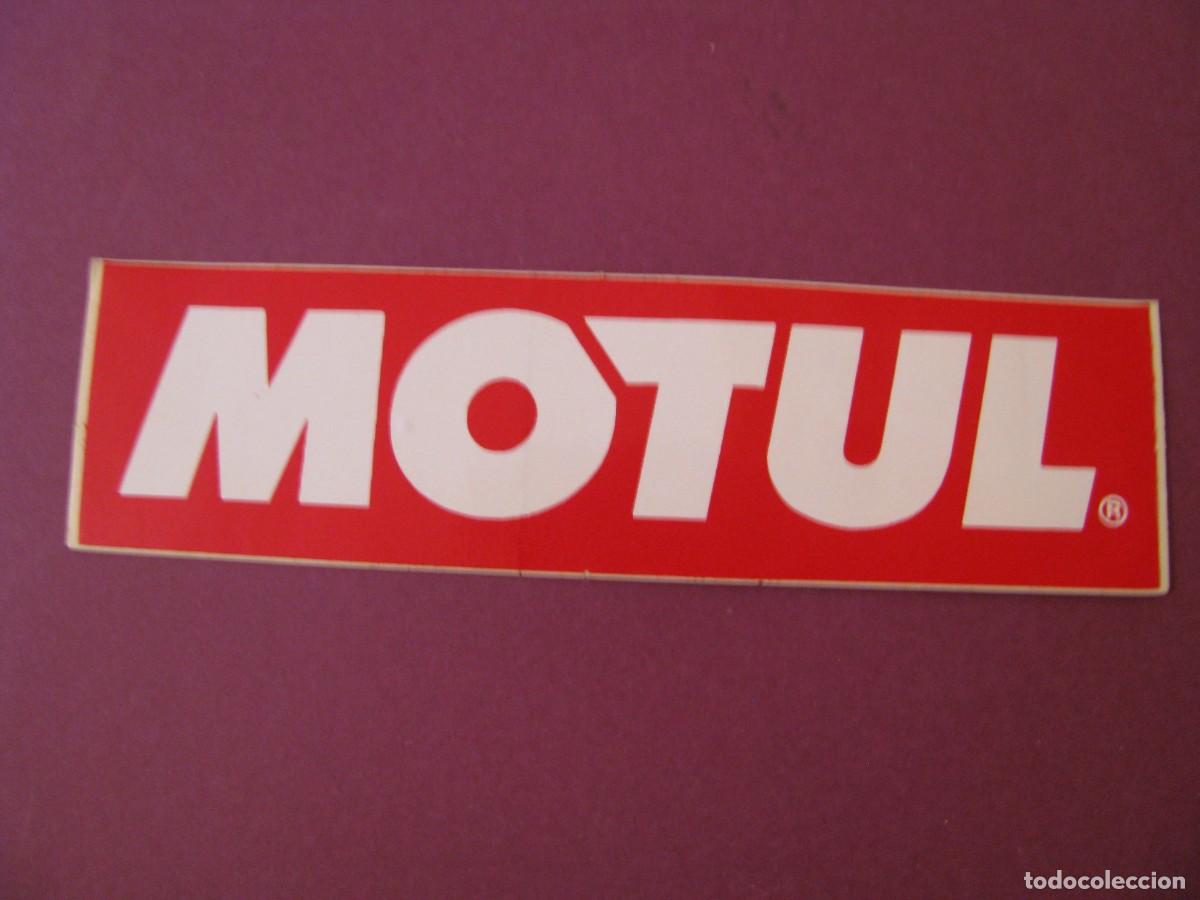 Pegatinas de colecci&oacute;n: PEGATINA MOTUL. 11X3 CM.