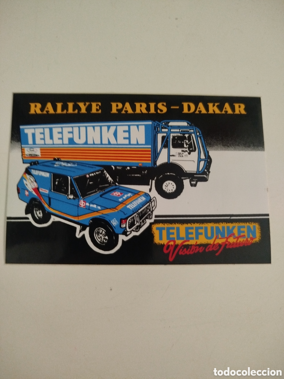 Pegatinas de colecci&oacute;n: Pegatina rallye Paris Dakar